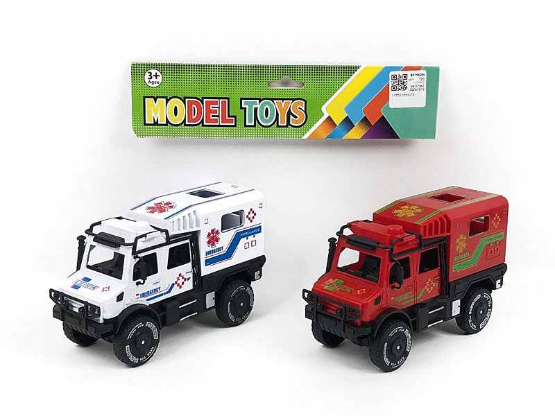 Friction Ambulance(2in1) toys