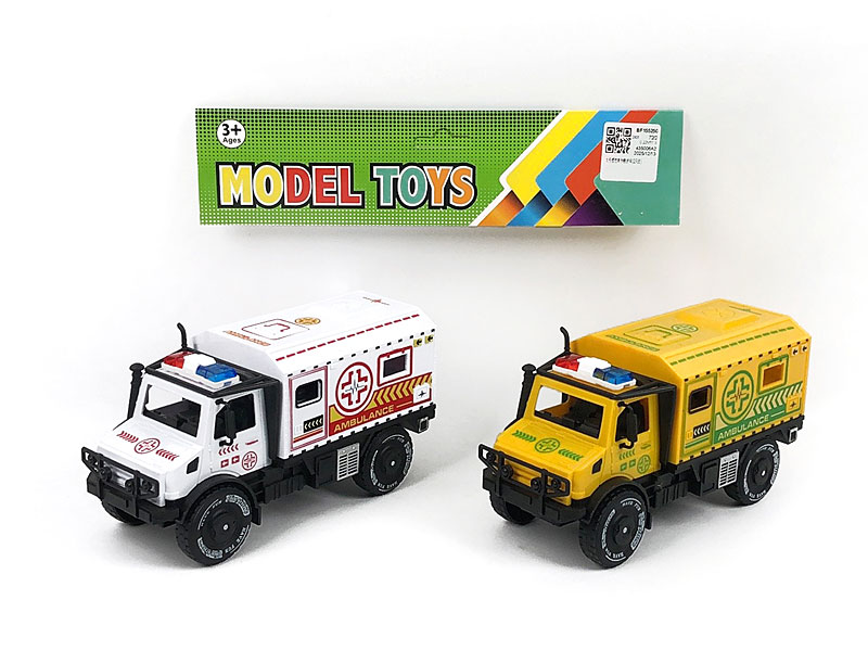 Friction Ambulance(2in1) toys