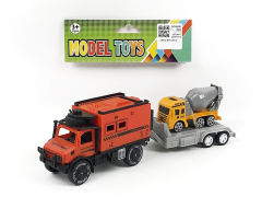 Friction Truck Tow Construction Truck(3C) toys