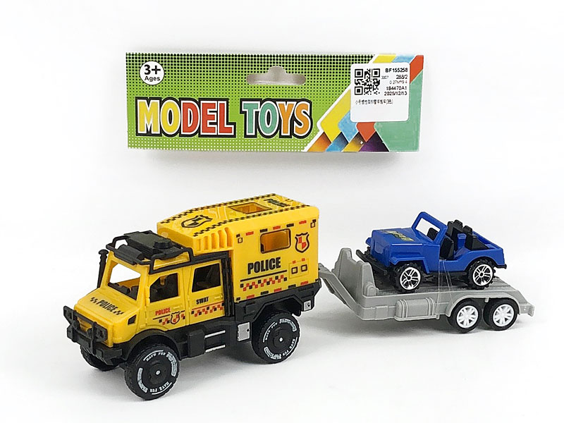 Friction Truck Tow Car(3C) toys