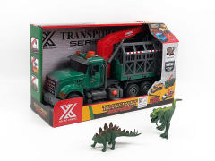 Friction Truck Tow Dinosaur W/L_M toys