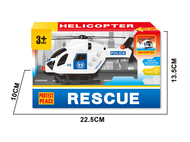 Fricton Helicopter W/L_S toys
