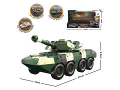 Friction Armorde Car W/L_S toys