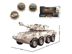 Friction Armorde Car W/L_S toys