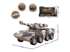 Friction Armorde Car W/L_S toys