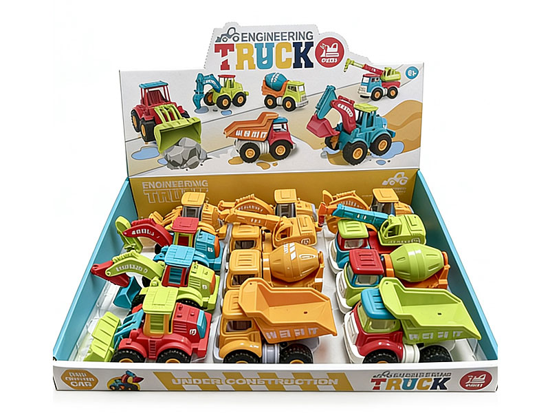 Friction Construction Truck(12in1) toys