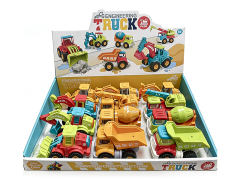 Friction Construction Truck(12in1) toys