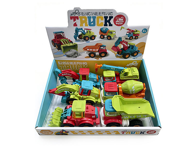 Friction Construction Truck(6in1) toys