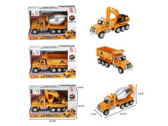 Die Cast Construction Truck Friction W/L_S(3S) toys