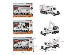 Die Cast Construction Truck Friction(3S) toys