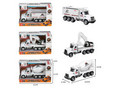 Die Cast Construction Truck Friction W/L_S(3S) toys