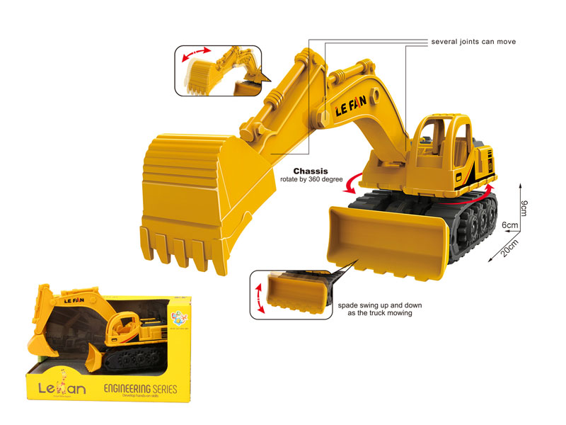 Friction Construction Truck toys