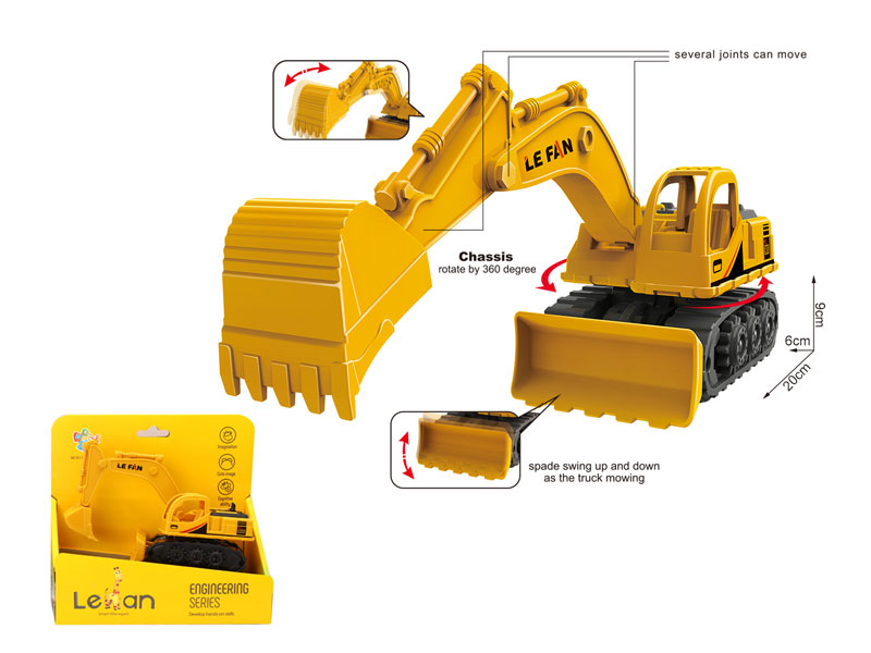 Friction Construction Truck toys