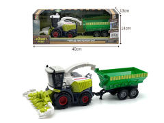 1:32惯性稻谷收割机带灯光声音(包电)