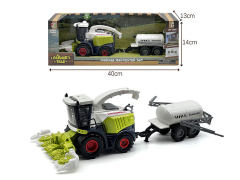 1:32惯性洒水收割机带灯光声音(包电)