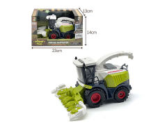 1:32惯性收割拖拉机带灯光声音（包电）