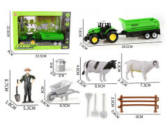 Friction Farmer Truck Set toys
