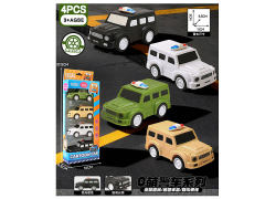 Friction Police Car(4in1) toys