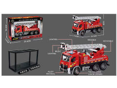Die Cast Fire Engine Friction W/L_S toys