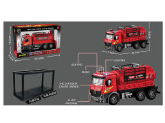 Die Cast Fire Engine Friction W/L_S toys