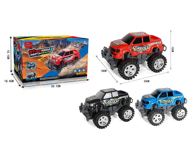 Friction Cross-country Car(3C) toys