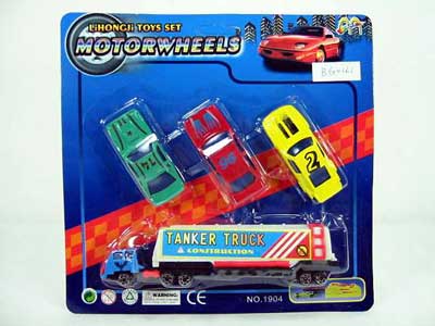 Die Cast Car & Truck Free Wheel(4pcs/card) toys