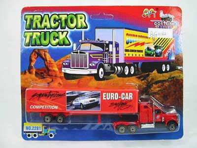 Die Cast Container Free Wheel toys