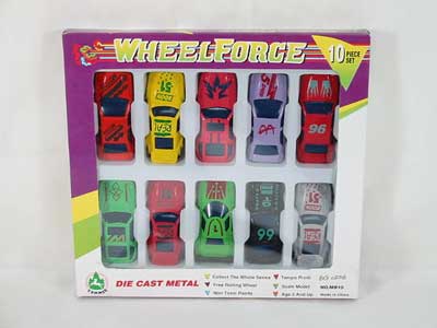 Die Cast Car Free Wheel(10pcs) toys
