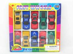 Die Cast Car Free Wheel(10in1)