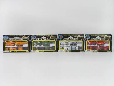 Die Cast Car Free Wheel(4S/4in1) toys