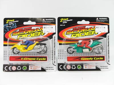 Die Cast Motorcycle Free Wheel(2S6C) toys