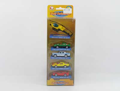 Die Cast Car & Airplane Free Wheel(5in1) toys