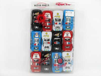 Free Wheel Police Car(12in1) toys