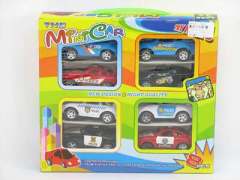 Free Wheel Police Car(8in1) toys