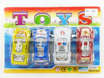 Free Wheel Police Car(4in1) toys