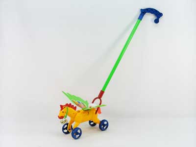 Push Horse W/Bell(2C) toys