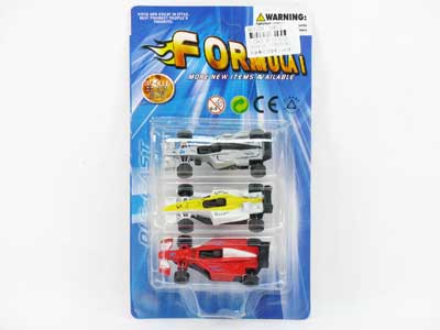 Die Cast Equation Car Free Wheel(3in1) toys