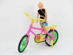 Free Wheel  Bike & Doll toys