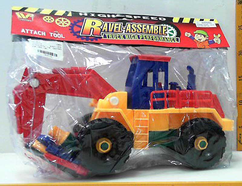 Free Wheel Diy Construction Truck(2C) toys
