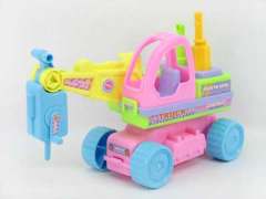 Free Wheel Knocked-down Car toys