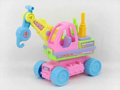 Free Wheel Knocked-down Car toys