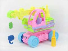 Free Wheel Knocked-down Car toys