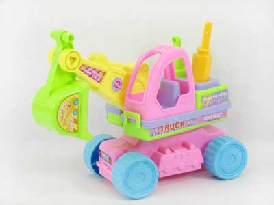 Free Wheel Knocked-down Car toys