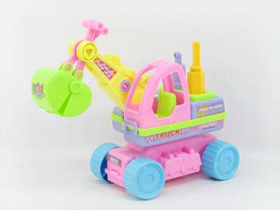 Free Wheel Knocked-down Car toys