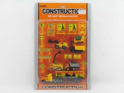 Die Cast Construction Truck Free Wheel toys
