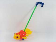 Push Goldfish W/Bell toys