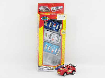 Free Wheel Police Car(4in1) toys