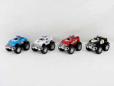 Free Wheel  Police Car(4S4C) toys