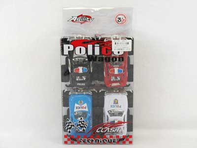 Free Wheel Police Car(4in1) toys