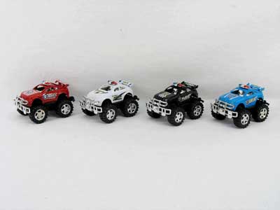 Free Wheel Police Car(4in1) toys